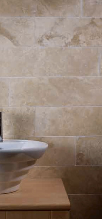 natural stone bathroom